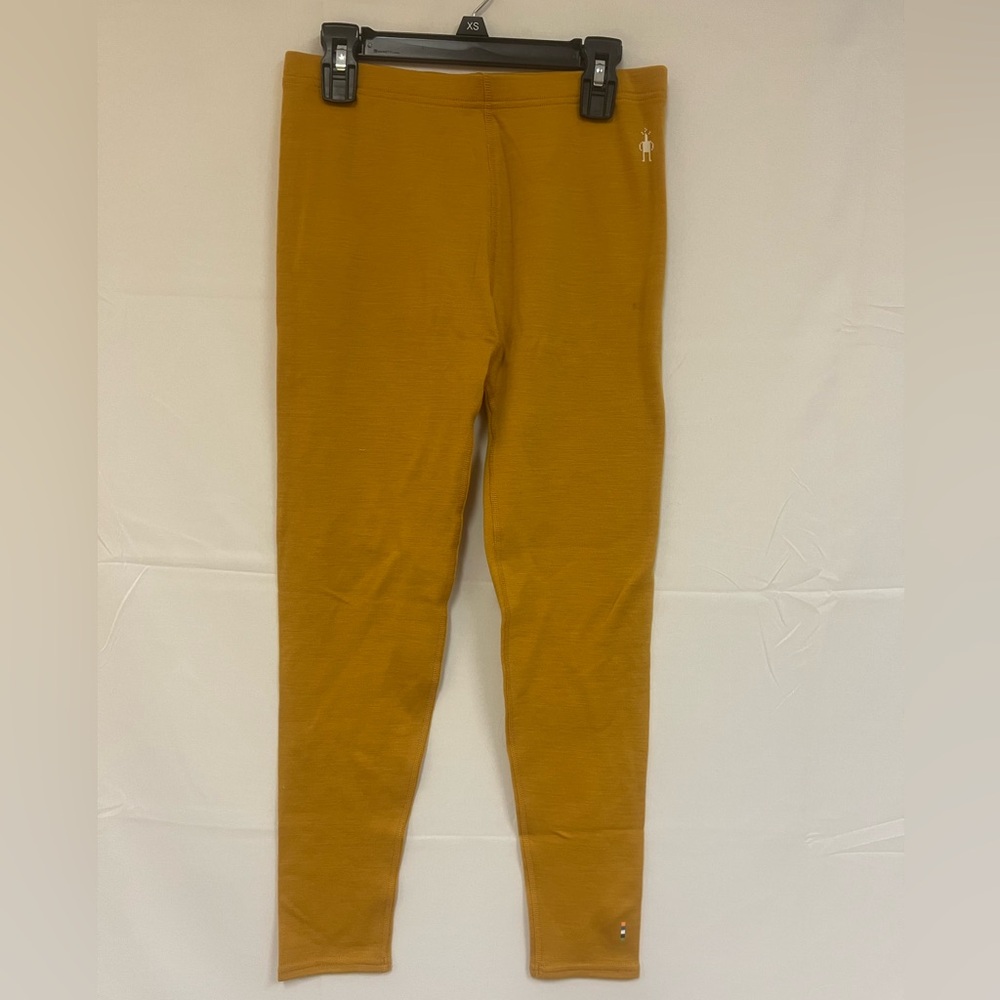 NEW SMARTWOOL Kids' Classic Thermal Merino Base Layer Bottom in Honey Gold XL